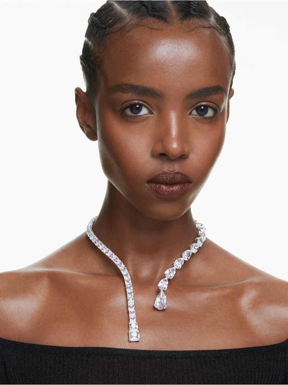 Swarovski Matrix Open Necklace